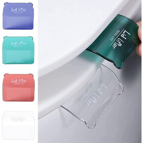 4 Pack Toilet Seat Lifter Opener, Avoid Touching Toilet Cover Handle, Toilet Lid Cover Lifter, Practical Toilet Seat Handle Lifter