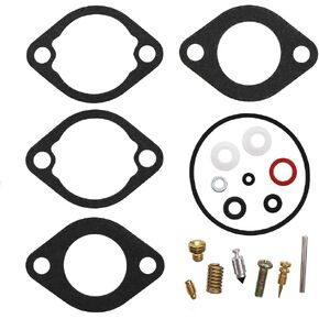 KIPA Carburetor Rebuild Kit for Mule 600 610 KAF400 A B C D E F Mule SX KAF400 MHF JHF Go Kart Buggy Repair Carburetor OEM #'s 15004-0953, 15003-2035, 15003-2933, 15003-2943, 15004-2035
