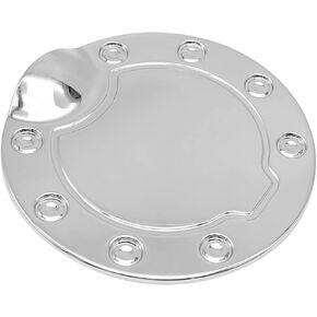 غطاء الغاز كروم الوقود غطاء باب الغاز غطاء الكسوة تراكب غطاء خزان الوقود استبدال ل 2004-2008 فورد F150 F-150 الفضة in Kuwait