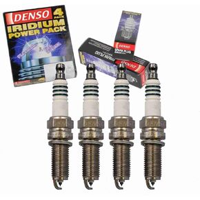 4 pc DENSO Iridium Power Spark Plugs compatible with Mini Cooper 1.6L L4 2007-2015