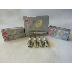 NGK (6481) ILFR6B Spark Plug - Pack of 4