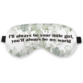 Mom Gifts Eye Mask for Women Mama Mommy, Daughter Gifts from Mom Silk Blackout Eye Mask for Sleeping, Birthday Gifts for Mother Gifts for Mom Adjustable Straps Soft Lightweight Sleep Mask in Kuwait