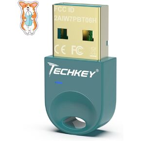 USB Bluetooth Adapter 5.3 for Desktop PC, Really Plug & Play Mini Bluetooth V10 EDR Dongle Receiver & Transmitter for Laptop Computer Bluetooth Windows 11/10/8.1-Tropical Rain Forest in Saudi Arabia