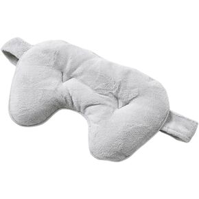 Sleep Mask for Women & Men, Weighted Eye Mask Better Sleep and Relieve Pressure for Dry Eyes, Deep Sleep, Comfortable Sleeping Mask (12oz/0.8lbs) Grey