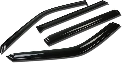 DNA MOTORING WVS-158 Vent Window Visor Deflector Rain/Sun Guard, 4 Piece, Compatible with Grand Vitara 2001/ XL-7 2002-2006 in Saudi Arabia