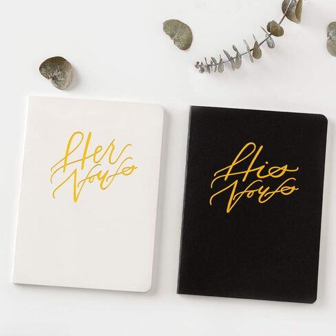 غلاف ورقي أبيض وأسود لحفلات الزفاف من Calculs مع مجموعة من التذهيب الذهبي مكونة من 2 هدايا تذكارية لحفل الزفاف in Kuwait