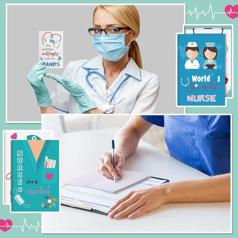 24 قطعة من دفاتر ملاحظات الممرضات الصغيرة بجيب الممرضات تقدر هدايا التمريض مجلة طبية لأسبوع التمريض طالب مساعد طبي التخرج مكتب فئة التقاعد لوازم هدايا التخرج in Kuwait