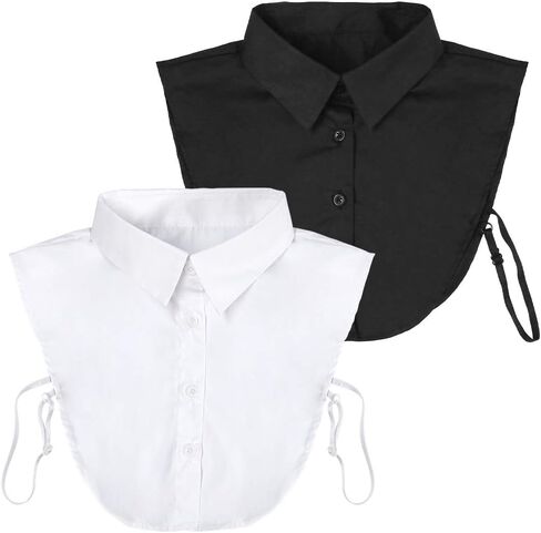 Fake Collar Detachable Collar Blouse Dickey Collar Half Shirts False Collar for Girls and Women Favors in Saudi Arabia