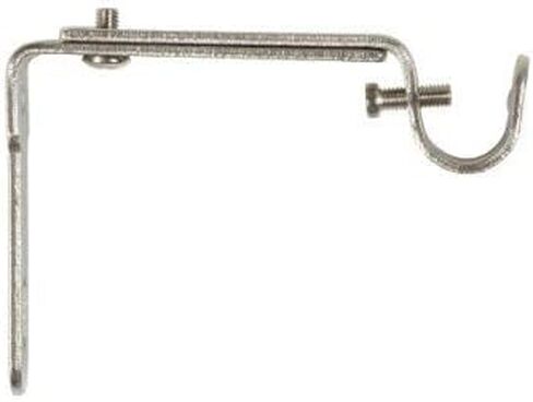 Umbra 244930-038 , Black Adjustable Bracket for Drapery Rod, Single Pack with 2 Piece in Saudi Arabia