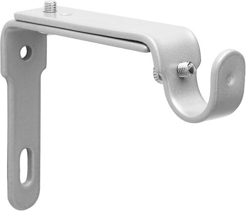 Umbra 244930-038 , Black Adjustable Bracket for Drapery Rod, Single Pack with 2 Piece in Saudi Arabia