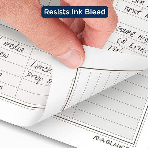 AT-A-GLANCE 2025 Planner Refill, Weekly & Monthly, 5-1/2" x 8-1/2", Desk Size, Loose-Leaf (481-285Y-25) in Saudi Arabia