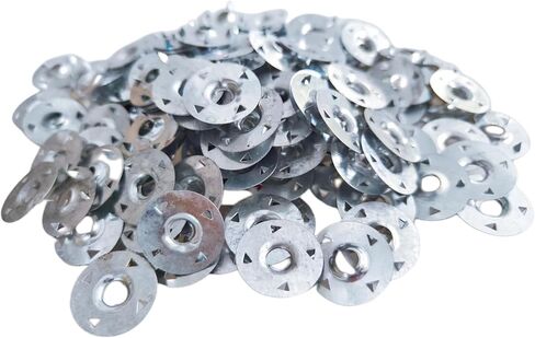 150PCS Foam Panel washers 1 3/8 inch OD x 5/16 inch ID Galvanized Steel washers, Thermal Insulation Butterfly Four-jaw gaskets Galvanized Steel, Used to Secure The Fastening Device in Saudi Arabia
