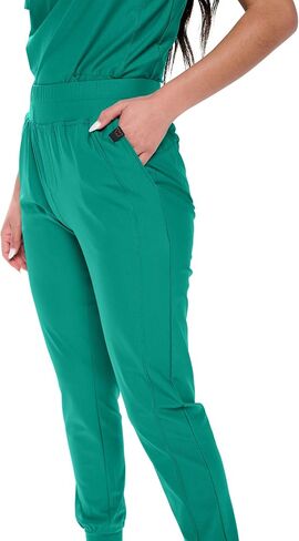 Womens Jogger Scrub Pants Max Stretch Scrub Joggers for Women in Saudi Arabia