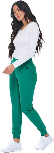 Womens Jogger Scrub Pants Max Stretch Scrub Joggers for Women in Saudi Arabia