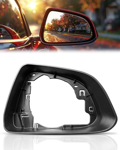 Mirror Cover Housing Compatible with Tesla Model 3 2017 2018 2019 2020 2021 2022 2023, RH Right Passenger Side Rearview Mirror Frame, Door Wing Mirror Housing Frame Surround Trim in Saudi Arabia
