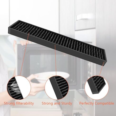 استبدال فلتر فحم الميكروويف JNM7196SK6SS لطراز ميكروويف GE JVM7195SK5SS، PVM9005SJ8SS، JVM7195SK6SS، PNM9216SK5SS، JVM7195EK5ES، JNM7196DK5BB، JVM7195DK5WW، JVM7195SK6SS، CVM521P2 M6S1 in Kuwait