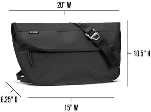 حقيبة Chrome Industries Simple Messenger - حقيبة لابتوب 13 بوصة، مقاومة للماء، MD-Medium، 15 لتر in Kuwait