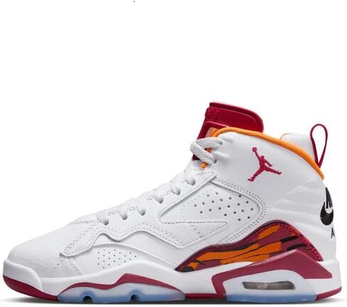 حذاء Jumpman MVP من جوردن بيج كيدز، أسود/أحمر جامعي (DZ5577 061) in Saudi Arabia