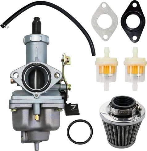 مكربن ​​PZ27 لـ Taotao 125cc 150cc 200cc 250cc 4-السكتة الدماغية CG ATV Go Kart الدراجة الترابية Sunl Buyang Coolsport Lifan Kazuma Zongshen مع فلتر الهواء in Kuwait
