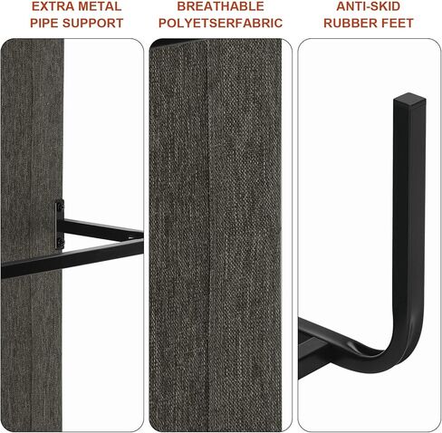 سرير مرتفع للكلاب المتوسطة الحجم، سرير تبريد خارجي مع نسيج شبكي مسامي وإطار متين، سرير مرتفع للحيوانات الأليفة للاستخدام الداخلي والخارجي، سهل التنظيف، مقاس متوسط ​​بوزن 80 رطل، بني داكن in Kuwait