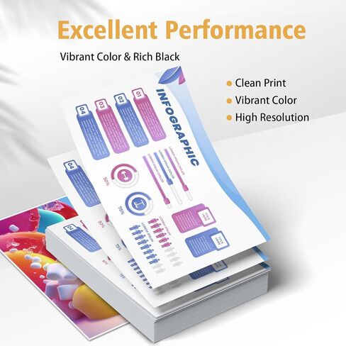 خراطيش حبر 222XL بديلة لخراطيش الحبر Epson 222XL Combo Pack 222 XL T222XL 222 خراطيش الحبر تعمل مع Epson Workforce WF-2960، طابعة Expression XP-5200 (4 حزم) in Saudi Arabia