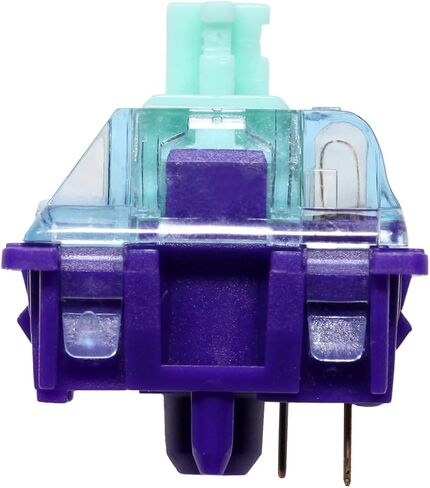 KPREPUBLIC Gateron Azure Dragon V3 Switch RGB SMD محول اللمس المتقدم مسبقًا 63 جرام 67 جرام للوحة المفاتيح الميكانيكية mx الجذعية POM PC (G Azure Dragon Switch x110) in Saudi Arabia