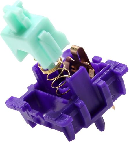 KPREPUBLIC Gateron Azure Dragon V3 Switch RGB SMD محول اللمس المتقدم مسبقًا 63 جرام 67 جرام للوحة المفاتيح الميكانيكية mx الجذعية POM PC (G Azure Dragon Switch x110) in Saudi Arabia