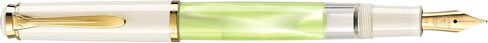 Pelikan Tradition M205 Blue Marble Fountain Pen, Medium Nib, 1 Each (801973) in Saudi Arabia
