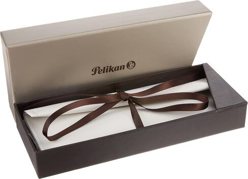 Pelikan Tradition M205 Blue Marble Fountain Pen, Medium Nib, 1 Each (801973) in Saudi Arabia