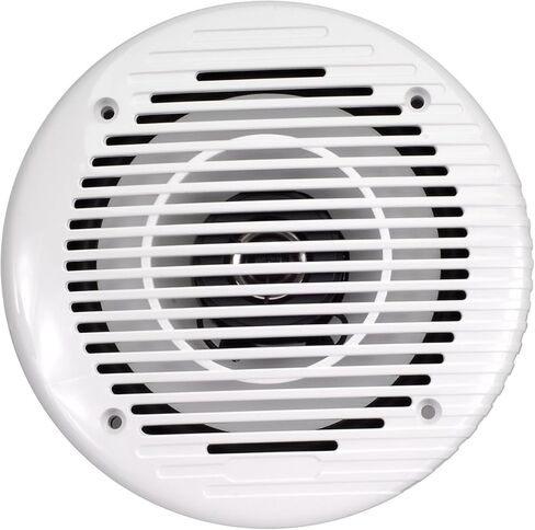 Magnadyne WR85W RV، قارب، مكبر صوت ثنائي الاتجاه مقاوم للماء 6-1/2 بوصة | أبيض (يُباع كزوج) in Kuwait