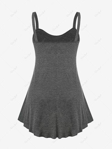 ROSE GAL Rosegal Plus Size Women Casual Summer Sleeveless Blouse Flowy Tank Top in Saudi Arabia