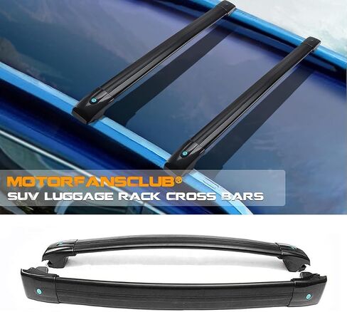 MotorFansClub Luggage Rack Roof Rack Cross Bars Fit for Ford Explorer 2020 2021 Top Roof Rack Rails in Saudi Arabia
