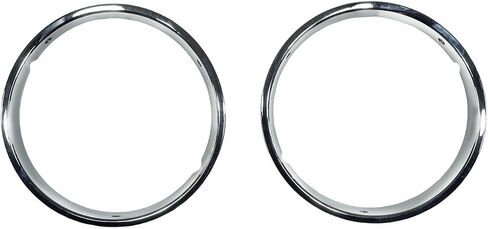 Omix-Ada | 12419.06 | Headlight Bezel, Right, Chrome | OE Reference: 55055046 | Fits 1997-2006 Jeep Wrangler TJ in Saudi Arabia