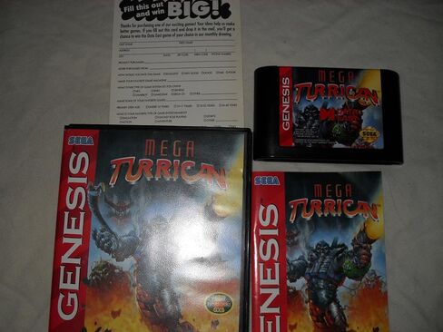 Mega Turrican - Sega Genesis (Renewed) in Saudi Arabia