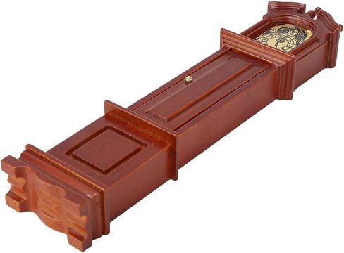 Doll House Clock Doll House Asseccories Dollhouse Furniture Grandfather Clock 1:12 Doll House Accessory for Dollhouse in Saudi Arabia