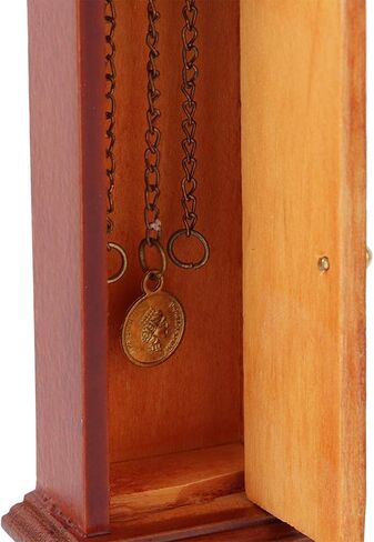 Doll House Clock Doll House Asseccories Dollhouse Furniture Grandfather Clock 1:12 Doll House Accessory for Dollhouse in Saudi Arabia