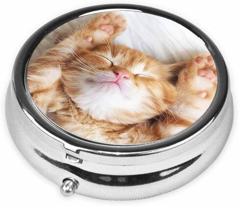 علبة حبوب الدواء خمر الشمس والقمر مع الغيوم أسود أبيض صندوق حبوب منع الحمل المحمولة للجيب المعادن الطب فيتامين المنظم 3 حجرة in Kuwait