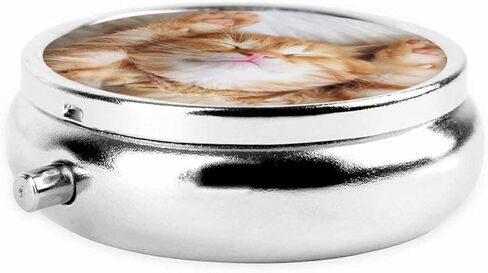 علبة حبوب الدواء خمر الشمس والقمر مع الغيوم أسود أبيض صندوق حبوب منع الحمل المحمولة للجيب المعادن الطب فيتامين المنظم 3 حجرة in Kuwait