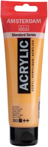 Amsterdam Standard Acrylics, 120ml (AZO Yellow Lemon) in Saudi Arabia