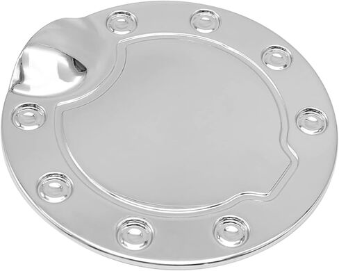 غطاء الغاز كروم الوقود غطاء باب الغاز غطاء الكسوة تراكب غطاء خزان الوقود استبدال ل 2004-2008 فورد F150 F-150 الفضة in Kuwait