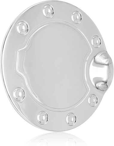 غطاء الغاز كروم الوقود غطاء باب الغاز غطاء الكسوة تراكب غطاء خزان الوقود استبدال ل 2004-2008 فورد F150 F-150 الفضة in Kuwait