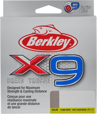 BerkleyLo-Vis Green Braided Fishing Line in Saudi Arabia