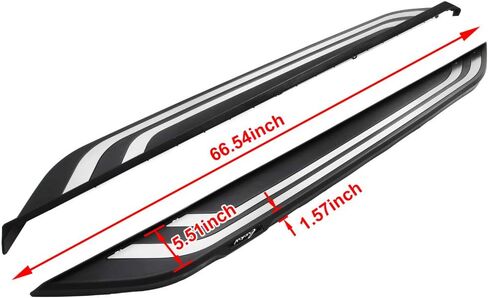خطوات جانبية متوافقة مع Toyota RAV4 2019 2020 2021 2022 2023 2024 LE,XLE,Adventure,TRD, لوح الجري المحدود Nerf Bar in Kuwait