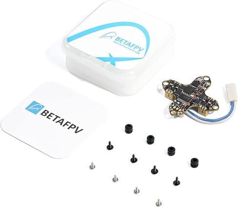 BETAFPV F4 1S 5A AIO وحدة تحكم في الطيران بدون فرشاة مع جهاز استقبال SPI Frsky مدمج، صندوق أسود 8 ميجابايت، موصل كابل BT2.0 لطائرات بدون طيار 65/75 مم 1S Micro FPV Whoop in Kuwait