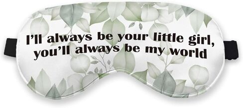 Mom Gifts Eye Mask for Women Mama Mommy, Daughter Gifts from Mom Silk Blackout Eye Mask for Sleeping, Birthday Gifts for Mother Gifts for Mom Adjustable Straps Soft Lightweight Sleep Mask in Kuwait