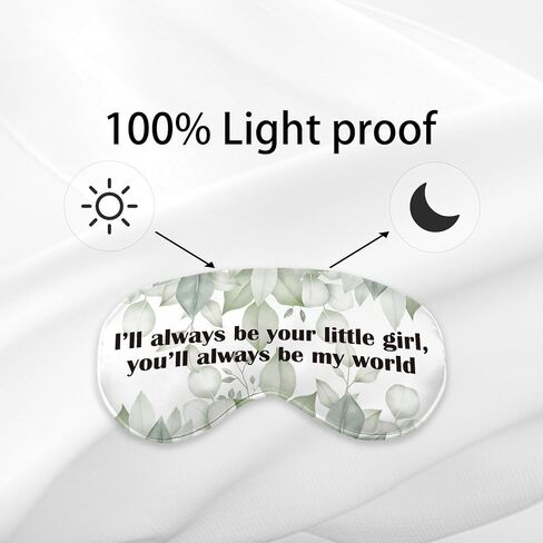 Mom Gifts Eye Mask for Women Mama Mommy, Daughter Gifts from Mom Silk Blackout Eye Mask for Sleeping, Birthday Gifts for Mother Gifts for Mom Adjustable Straps Soft Lightweight Sleep Mask in Kuwait