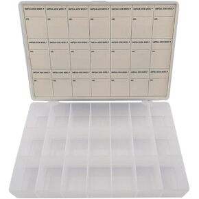 Umpqua Fly Fishing Fly Hook Box with 21 Compatments