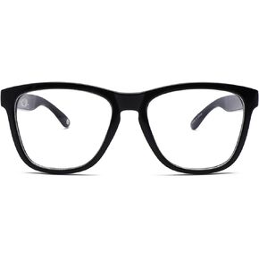 Woosh UV and Blue Light Blocking Glasses for Computer/TV/Gaming/Phones for Teens, Men & Women | Anti Eyestrain & Lightweight