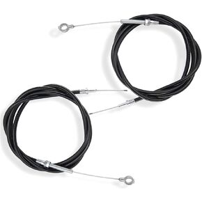 Throttle Cable 8252-1390 Universal Casing 63" Long Inner Wire 71" inch Long for Manco 8252-1390 ASW Go Kart Go Cart Gas Scoote 2Pcs
