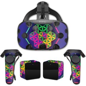 MightySkins Skin Compatible with HTC Vive Full Coverage - Shapes Within | Protective, Durable, and Unique Vinyl Decal wrap Cover | Easy to Apply, Remove, and Change Styles | Made in The USA